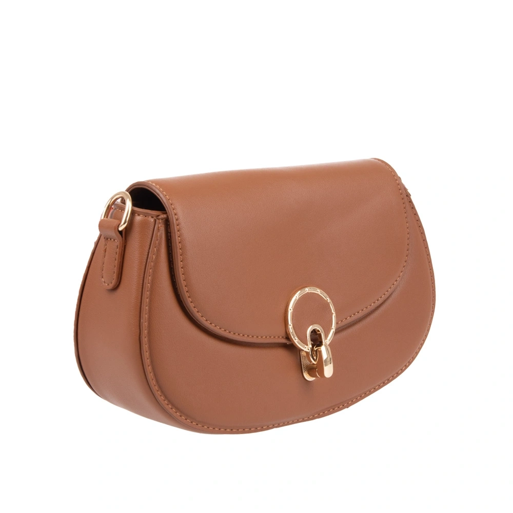 Geanta de umar din piele ecologica Francesca Rossi FR6531, Maro, Nr. 2, Bagsy