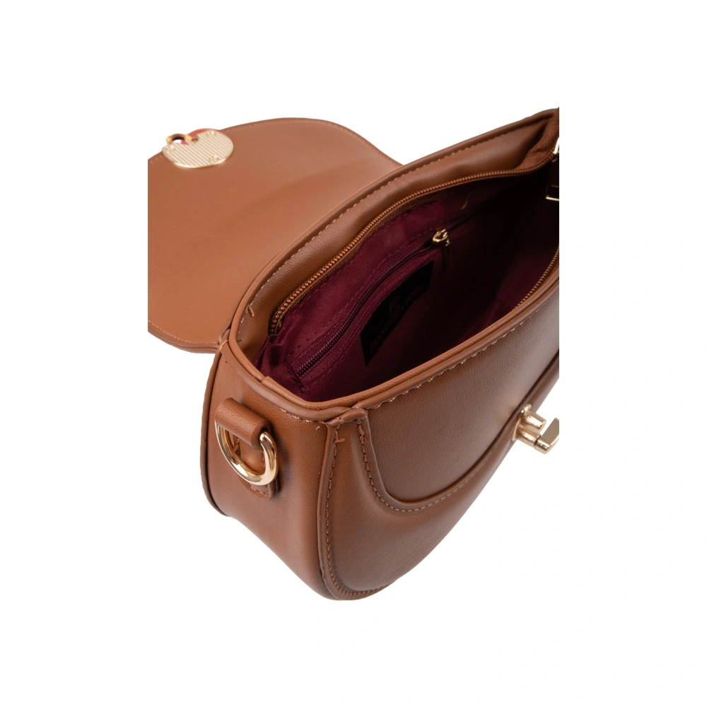 Geanta de umar din piele ecologica Francesca Rossi FR6531, Maro, Nr. 5, Bagsy