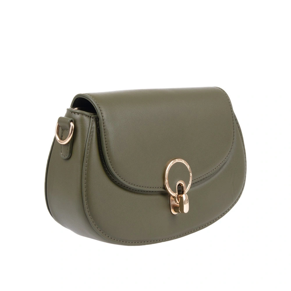 Geanta de umar din piele ecologica Francesca Rossi FR6531, Verde, #2, Bagsy