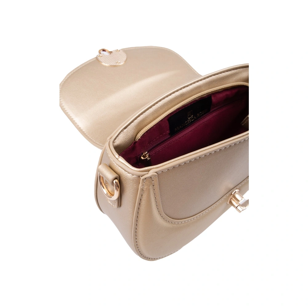 Geanta de umar din piele ecologica Francesca Rossi FR6531, Auriu, #5, Bagsy