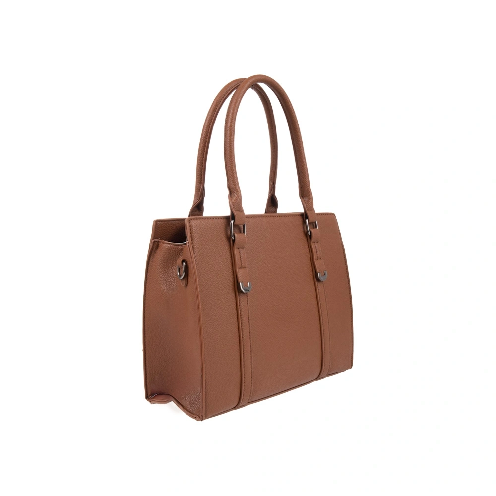 Geanta de mana din piele ecologica Francesca Rossi FR6532, Maro, #2, Bagsy