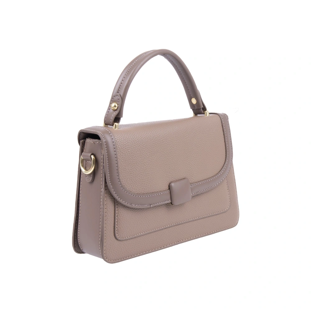 Geanta de umar din piele ecologica Francesca Rossi FR6533, Grej, #2, Bagsy