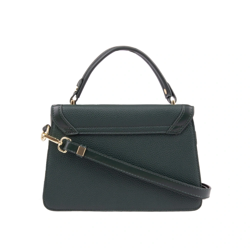 Geanta de umar din piele ecologica Francesca Rossi FR6533, Verde, #3, Bagsy