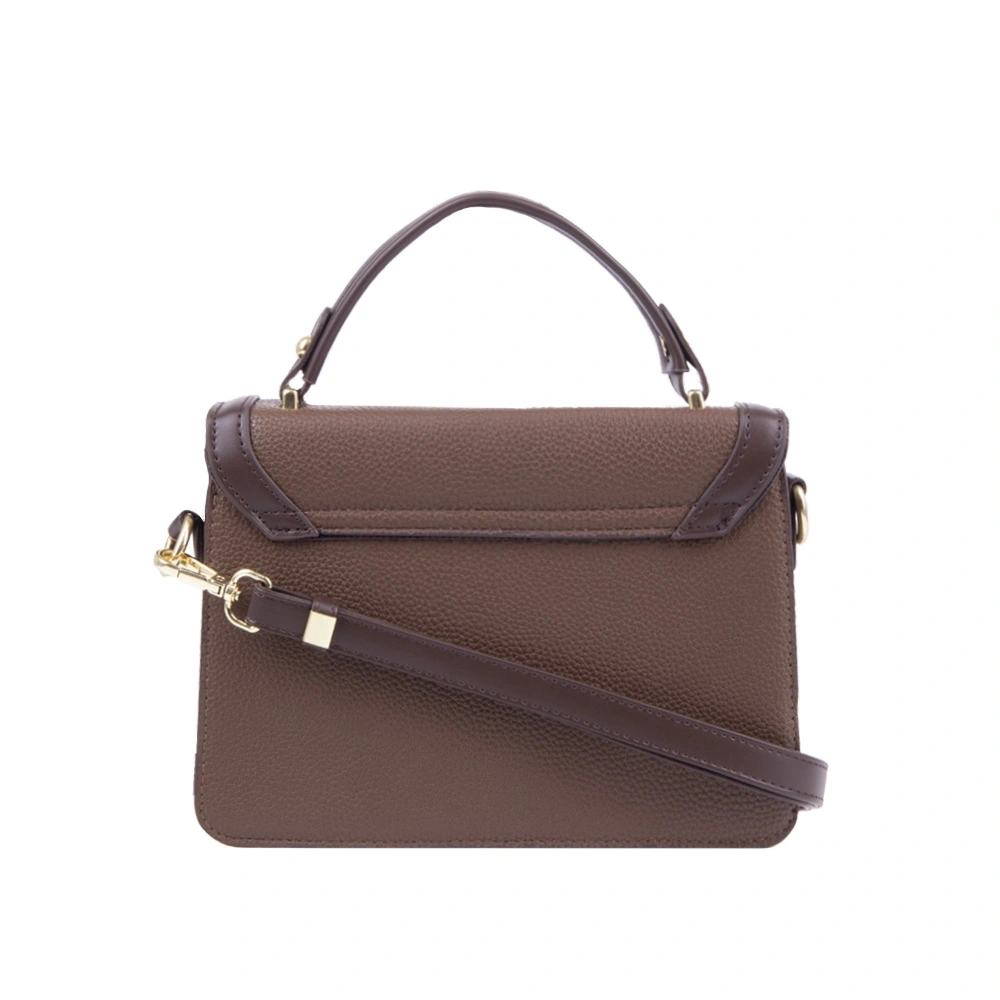 Geanta de umar din piele ecologica Francesca Rossi FR6533, Kaki, #3, Bagsy