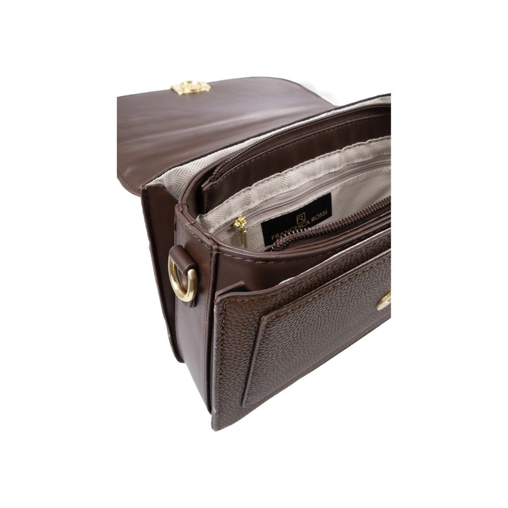 Geanta de umar din piele ecologica Francesca Rossi FR6533, Kaki, #4, Bagsy