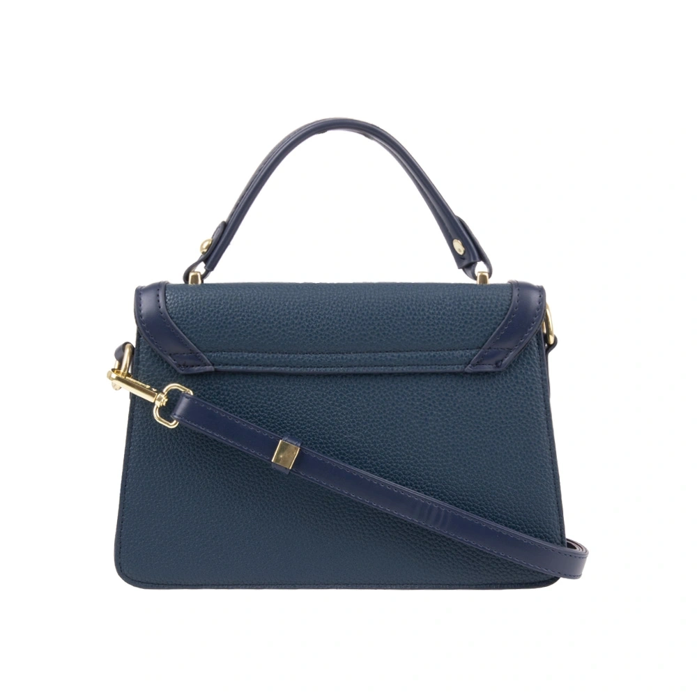 Geanta de umar din piele ecologica Francesca Rossi FR6533, Albastru, #3, Bagsy