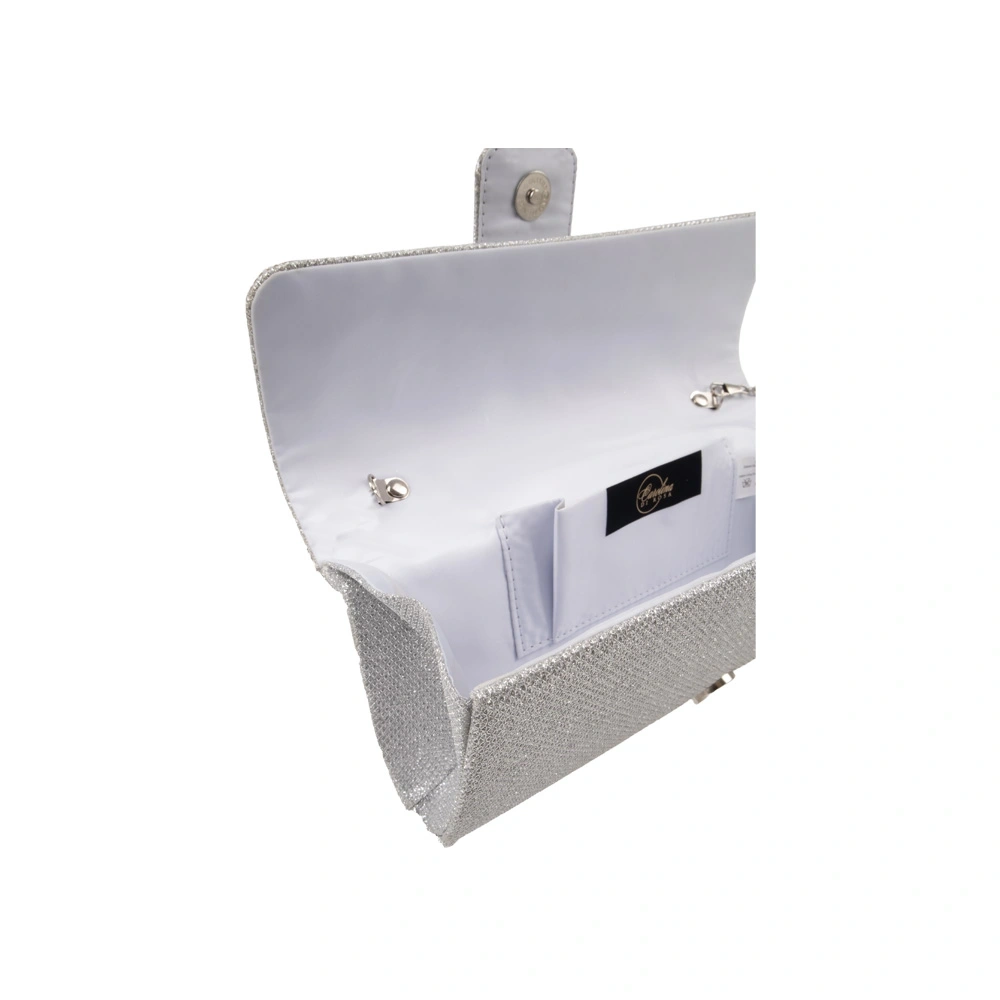 Geanta de ocazie Carolina di Rosa CR1765, Argintiu, #5, Bagsy