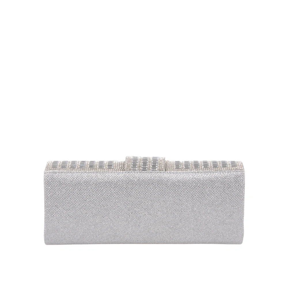 Geanta de ocazie Carolina di Rosa CR1765, Argintiu, #3, Bagsy