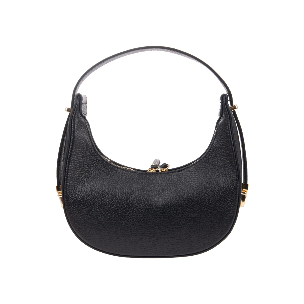 Geanta de mana din piele naturala Antonia Moretti AM1713, Negru, #3, Bagsy