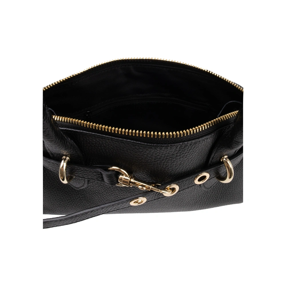 Geanta de mana din piele naturala Antonia Moretti AM1718, Negru, #5, Bagsy