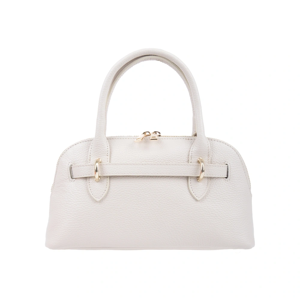 Geanta de mana din piele naturala Antonia Moretti AM1718, Bej, #2, Bagsy