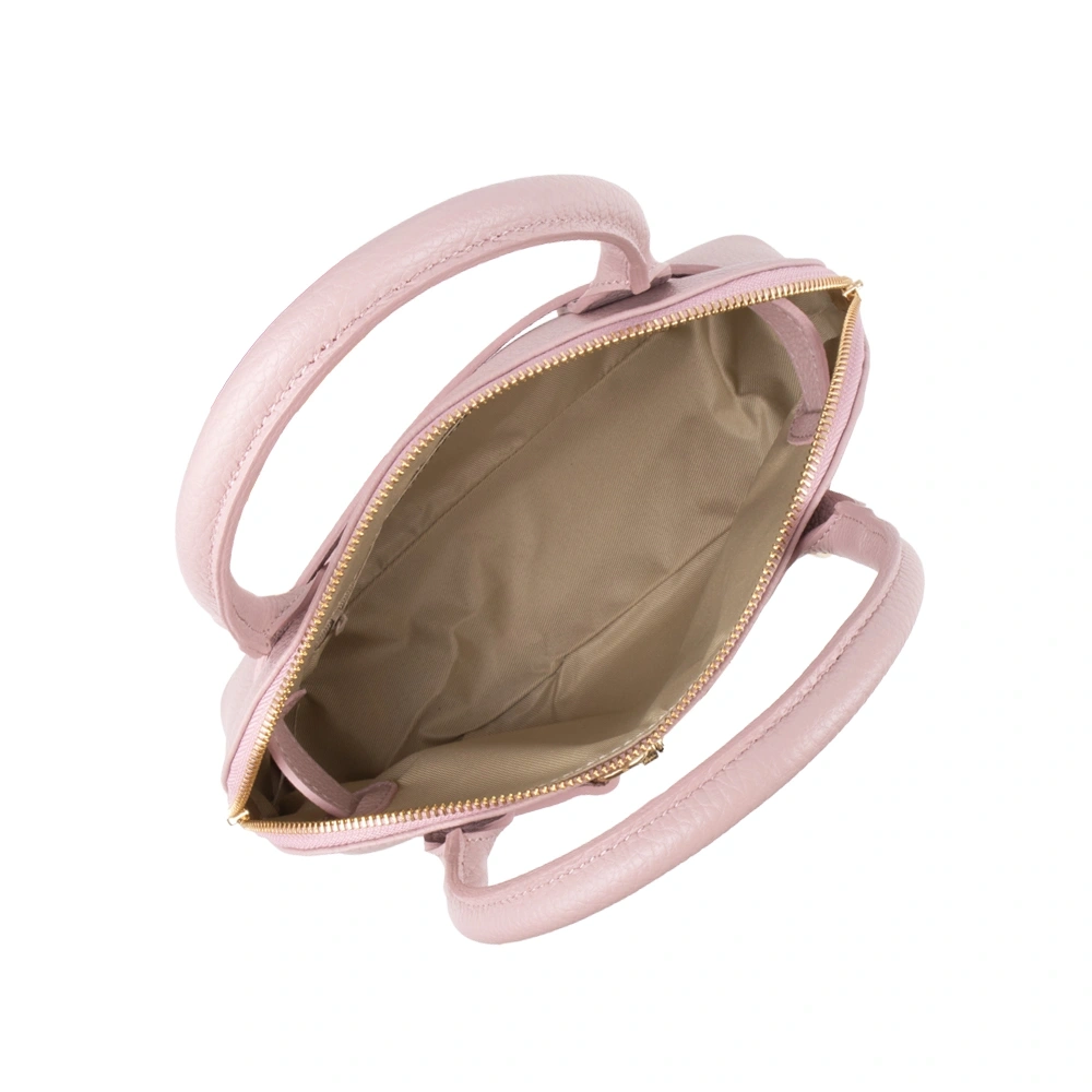 Geanta de mana din piele naturala Antonia Moretti AM1718, Roz, #4, Bagsy