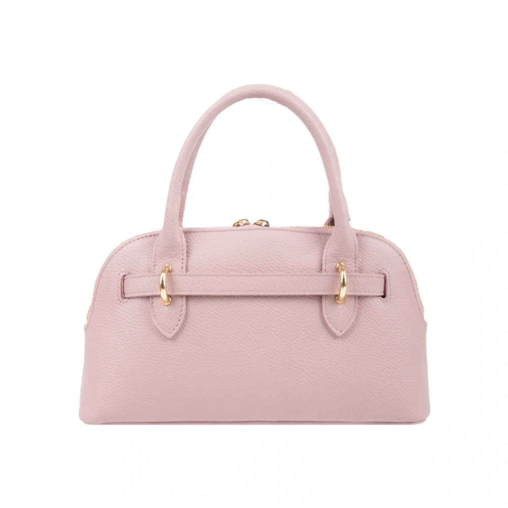 Geanta de mana din piele naturala Antonia Moretti AM1718, Roz, #2, Bagsy