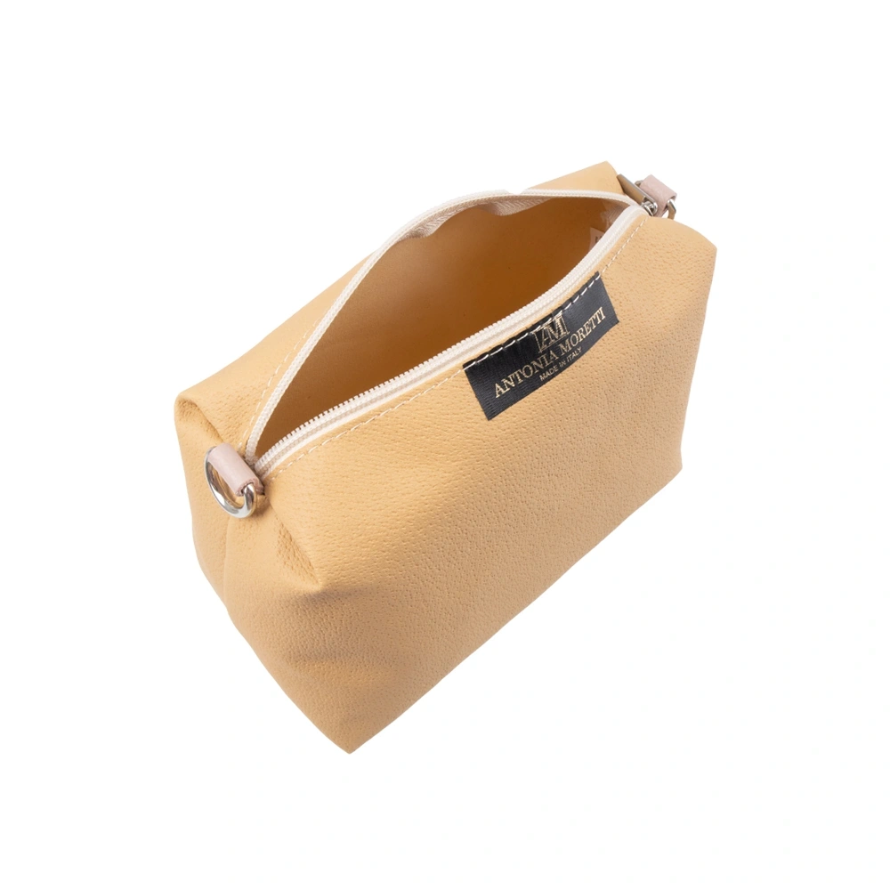 Geanta de mana din piele naturala Antonia Moretti AM1719, Roz prafuit, #6, Bagsy