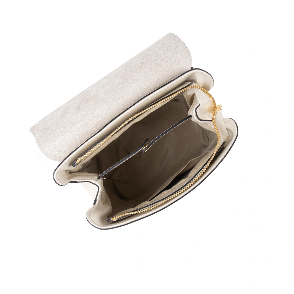 Rucsac din piele naturala Chiara Canotti CC1720, Bej, #4, Bagsy