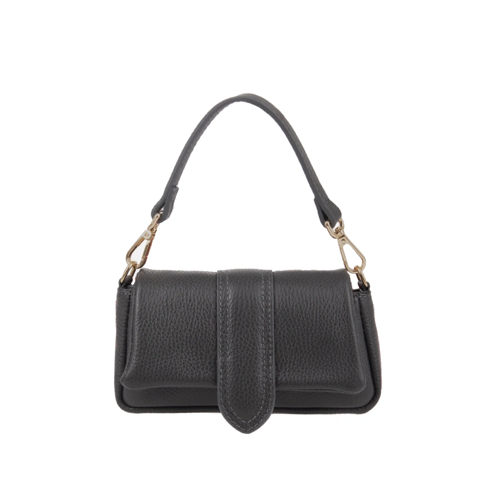 Geanta de mana din piele naturala Chiara Canotti CC1726, Negru, #1, Bagsy