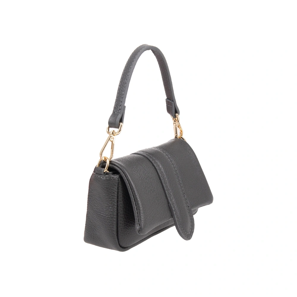 Geanta de mana din piele naturala Chiara Canotti CC1726, Gri, #2, Bagsy