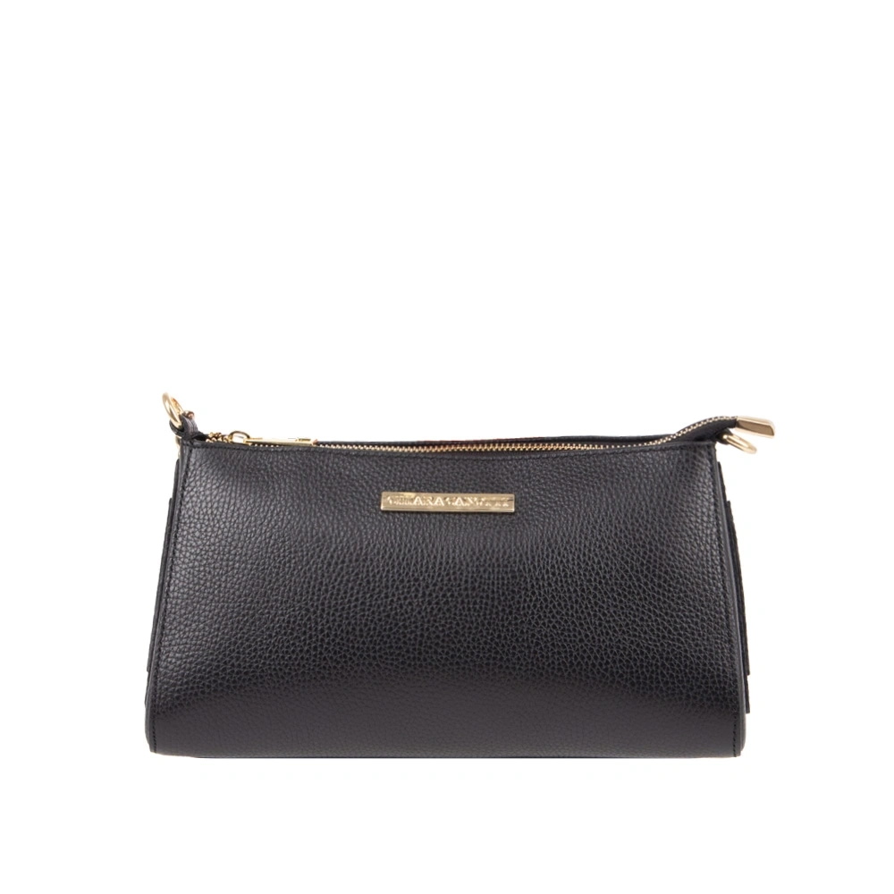 Geanta de umar din piele naturala Chiara Canotti CC1727, Negru, Nr. 2, Bagsy