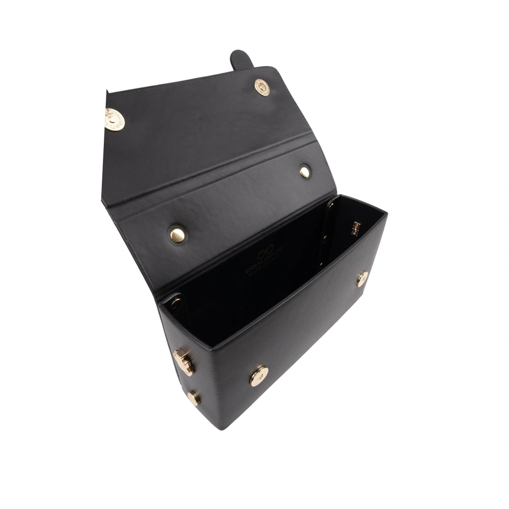 Geanta de umar din piele naturala Chiara Canotti CC1728, Negru, #5, Bagsy