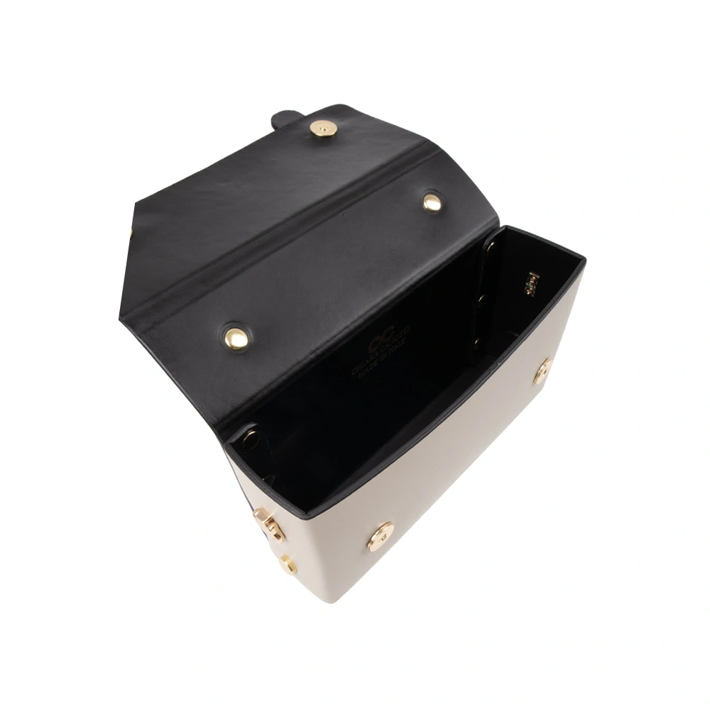 Geanta de umar din piele naturala Chiara Canotti CC1728, Bej, #4, Bagsy