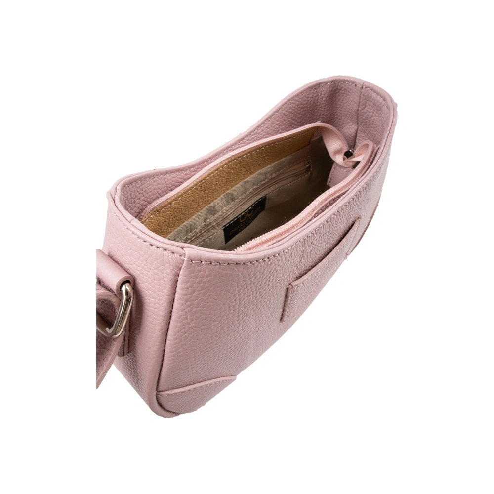 Geanta de umar din piele naturala Chiara Canotti CC1730, Roz, Nr. 5, Bagsy