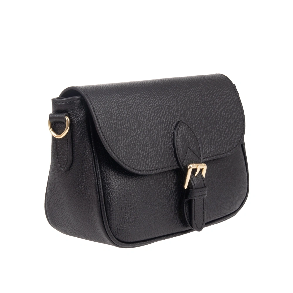 Geanta de umar din piele naturala Chiara Canotti CC1731, Negru, #2, Bagsy