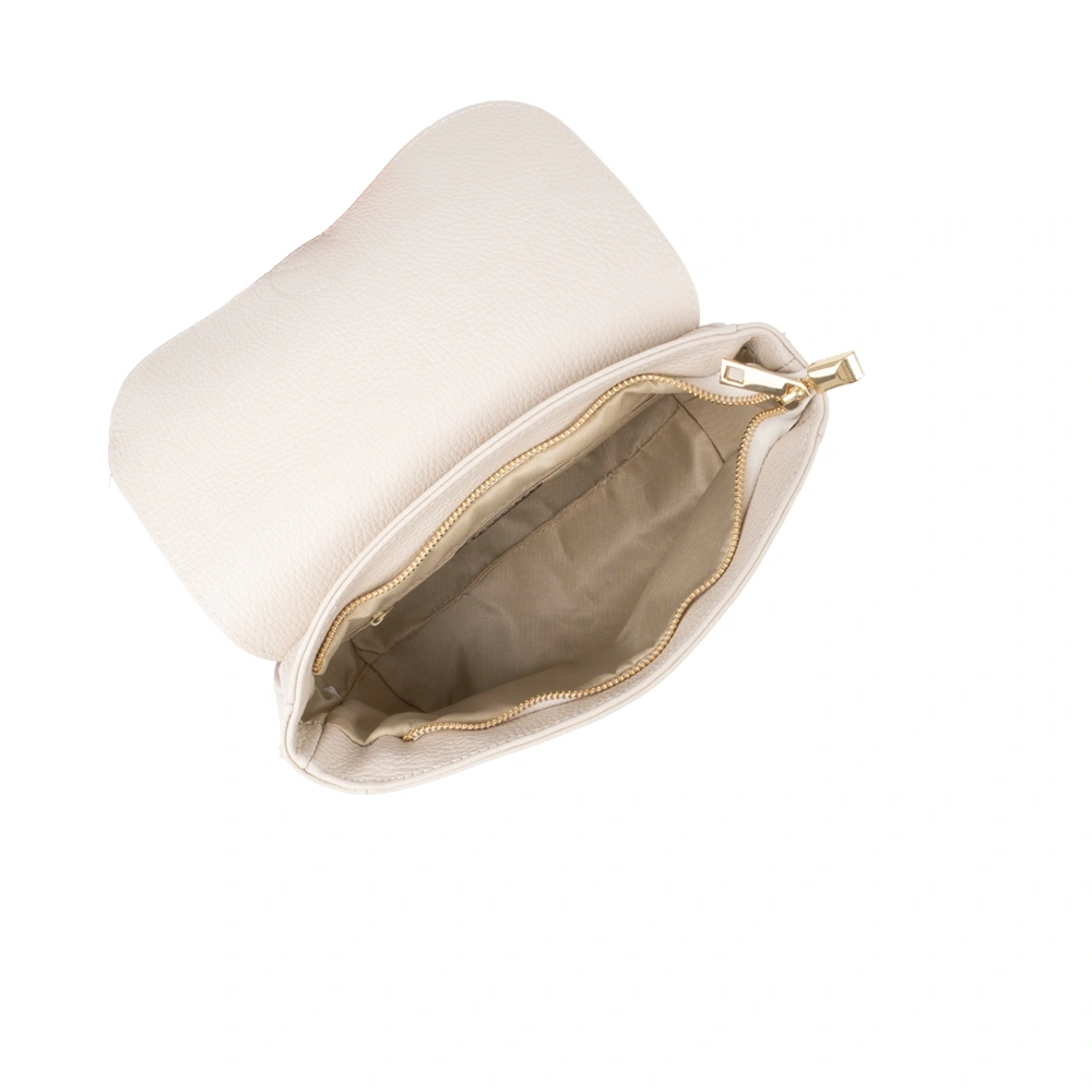 Geanta de umar din piele naturala Chiara Canotti CC1731, Bej, #4, Bagsy