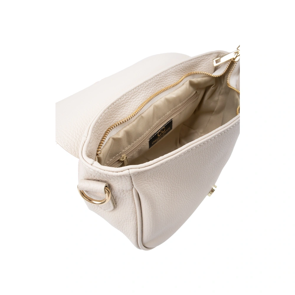 Geanta de umar din piele naturala Chiara Canotti CC1731, Bej, #5, Bagsy