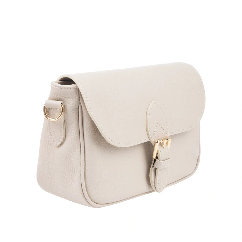 Geanta de umar din piele naturala Chiara Canotti CC1731, Bej, #2, Bagsy