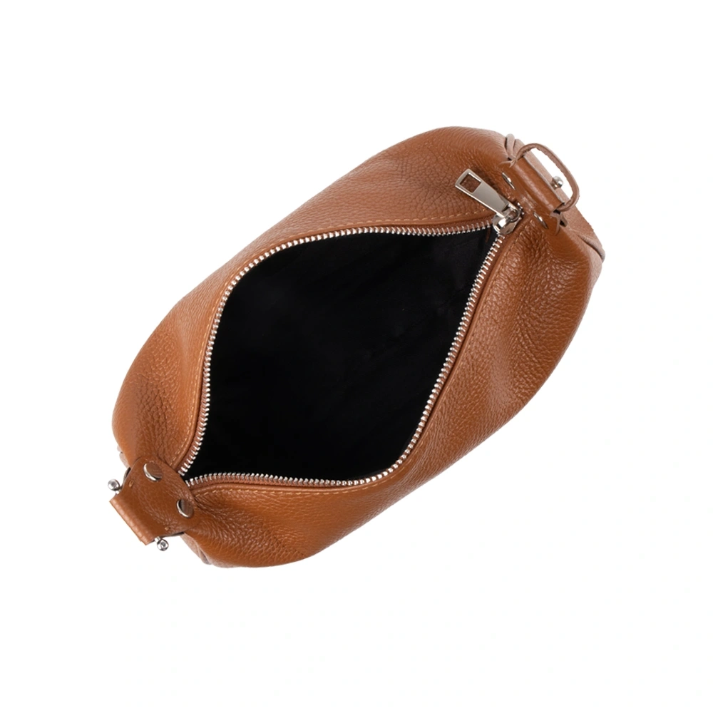 Geanta de umar din piele naturala Chiara Canotti CC1732, Cognac, #4, Bagsy