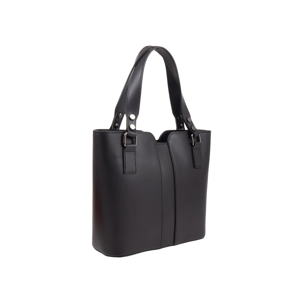 Geanta de umar din piele naturala Chiara Canotti CC1737, Negru, #2, Bagsy