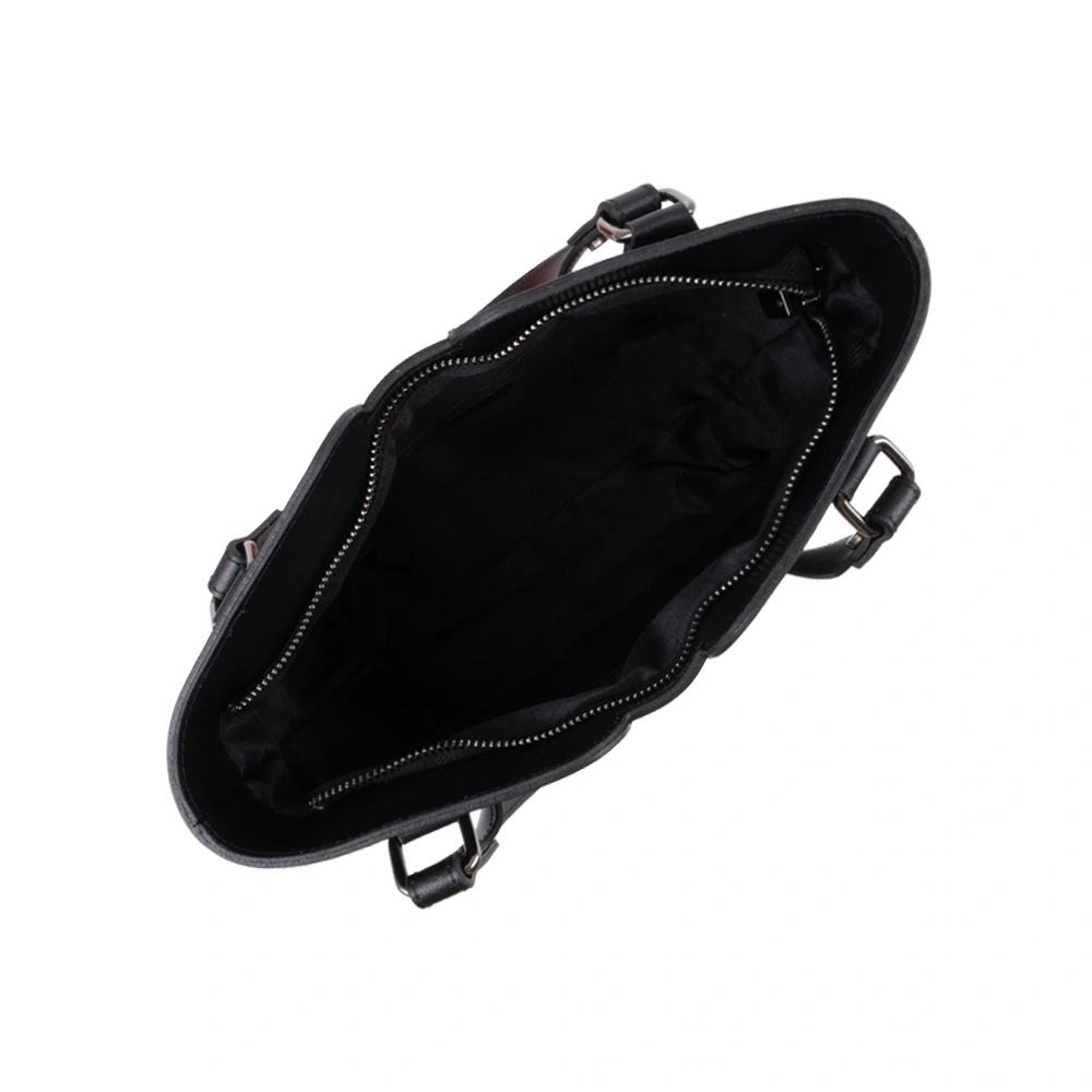 Geanta de umar din piele naturala Chiara Canotti CC1737, Negru, #4, Bagsy