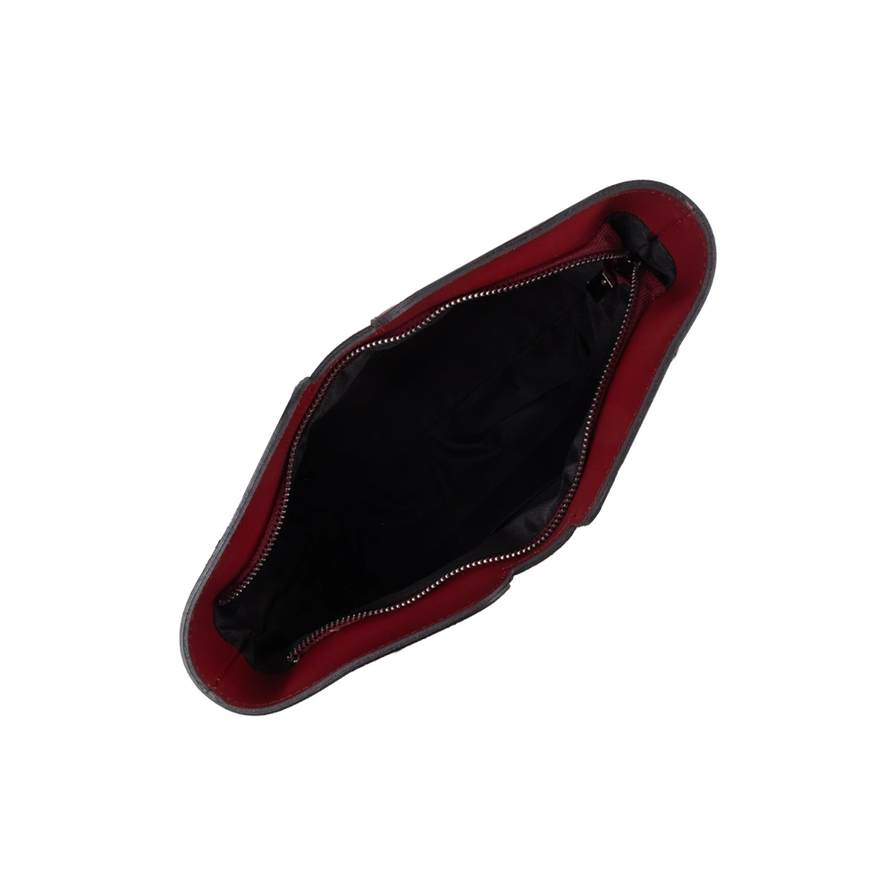 Geanta de umar din piele naturala Chiara Canotti CC1737, Rosu, Nr. 4, Bagsy