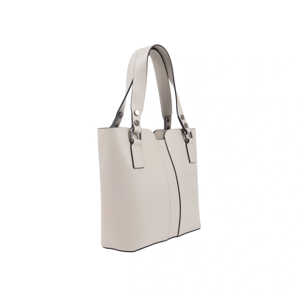 Geanta de umar din piele naturala Chiara Canotti CC1737, Bej, #2, Bagsy