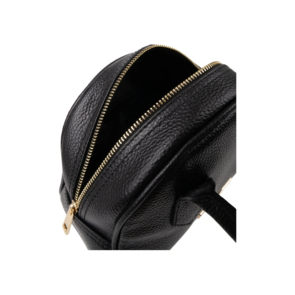 Geanta de mana din piele naturala Antonia Moretti AM1738, Negru, Nr. 5, Bagsy