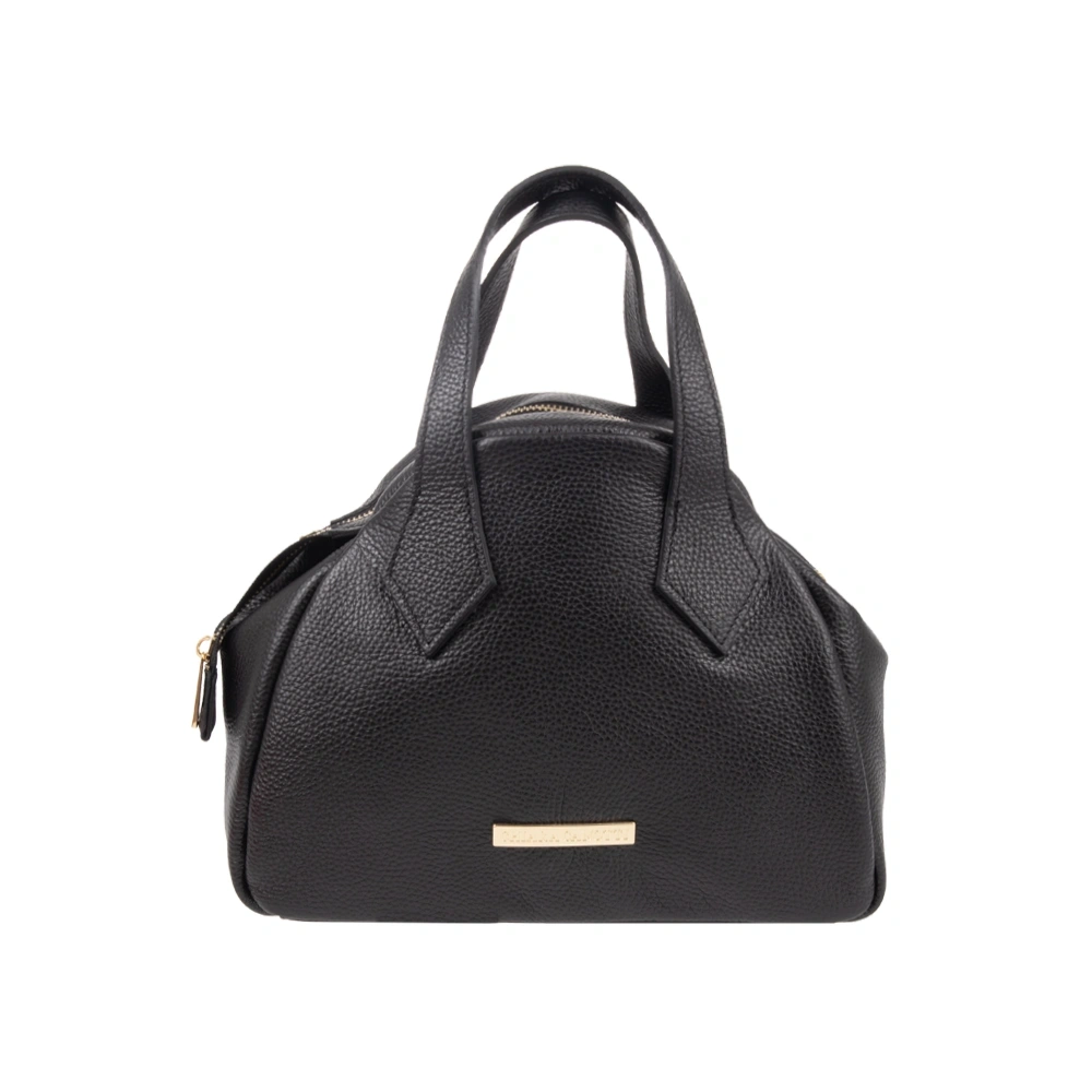 Genti - Geanta de mana din piele naturala Chiara Canotti CC1739, Negru, Bagsy