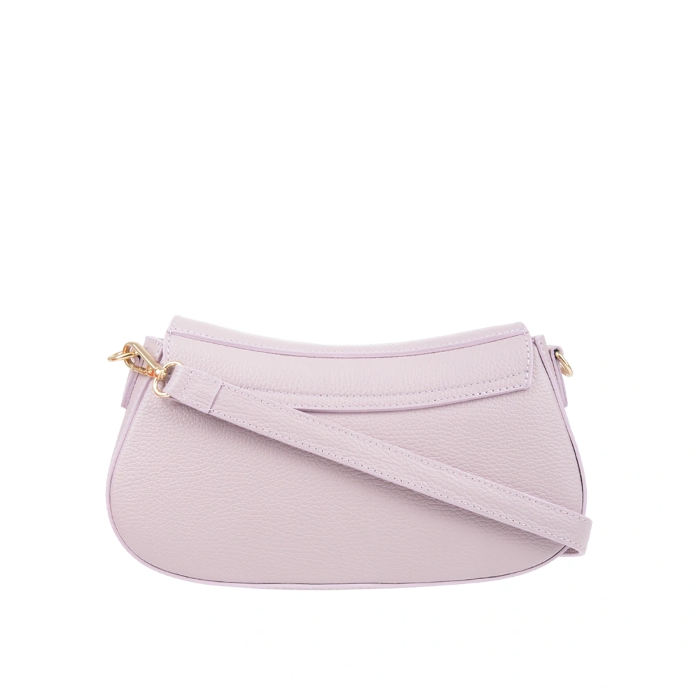 Geanta de umar din piele naturala Antonia Moretti AM1743, Lila, #2, Bagsy