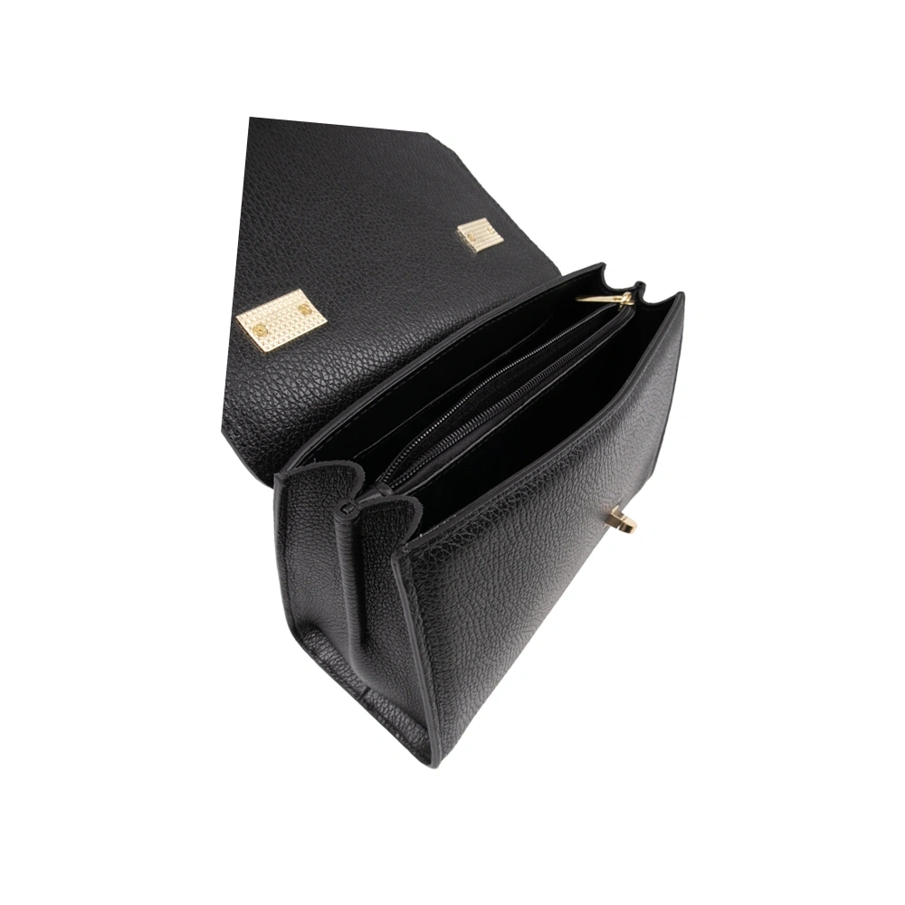 Geanta de mana din piele naturala Antonia Moretti AM1749, Negru, #5, Bagsy