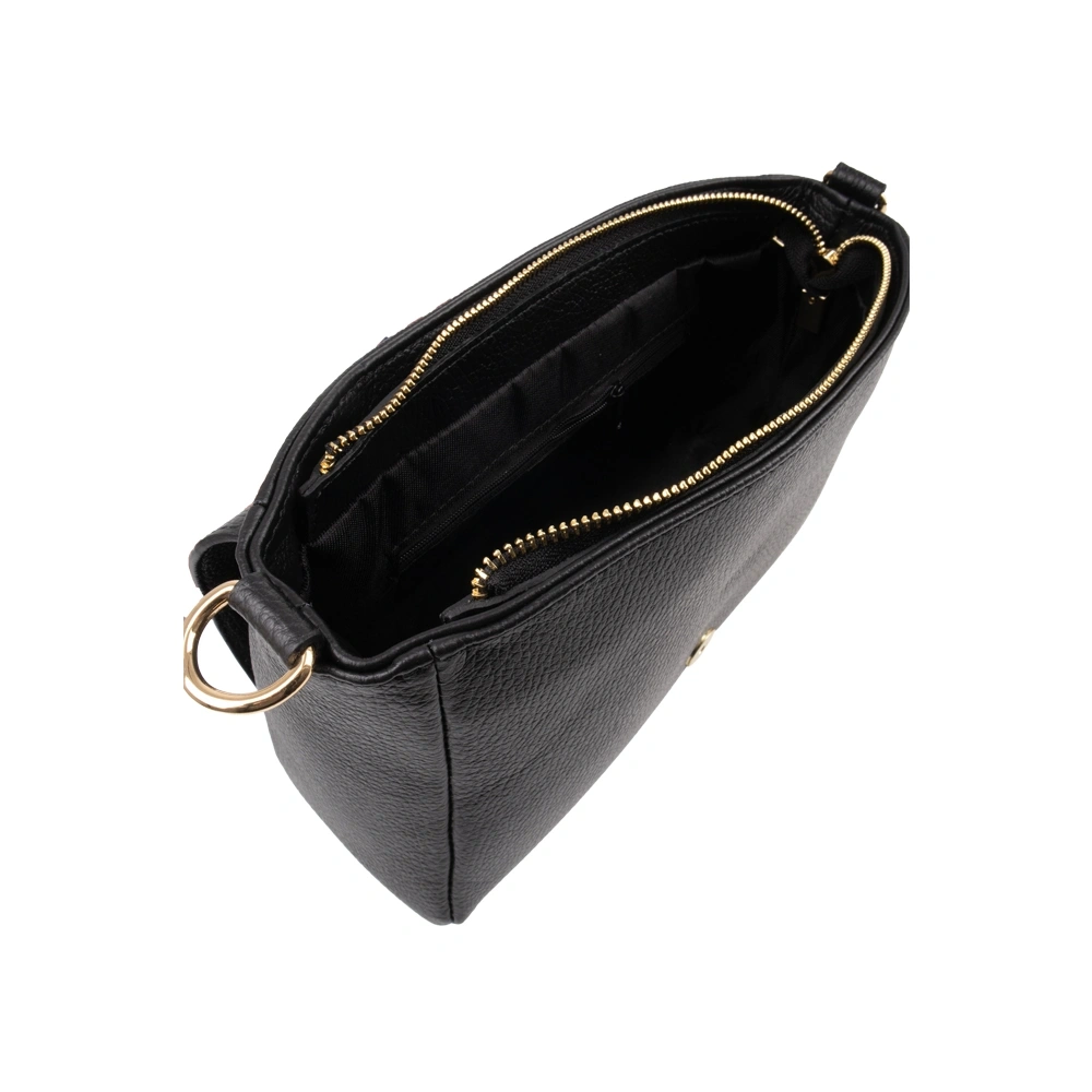 Geanta de mana din piele naturala Chiara Canotti CC1750, Negru, #5, Bagsy