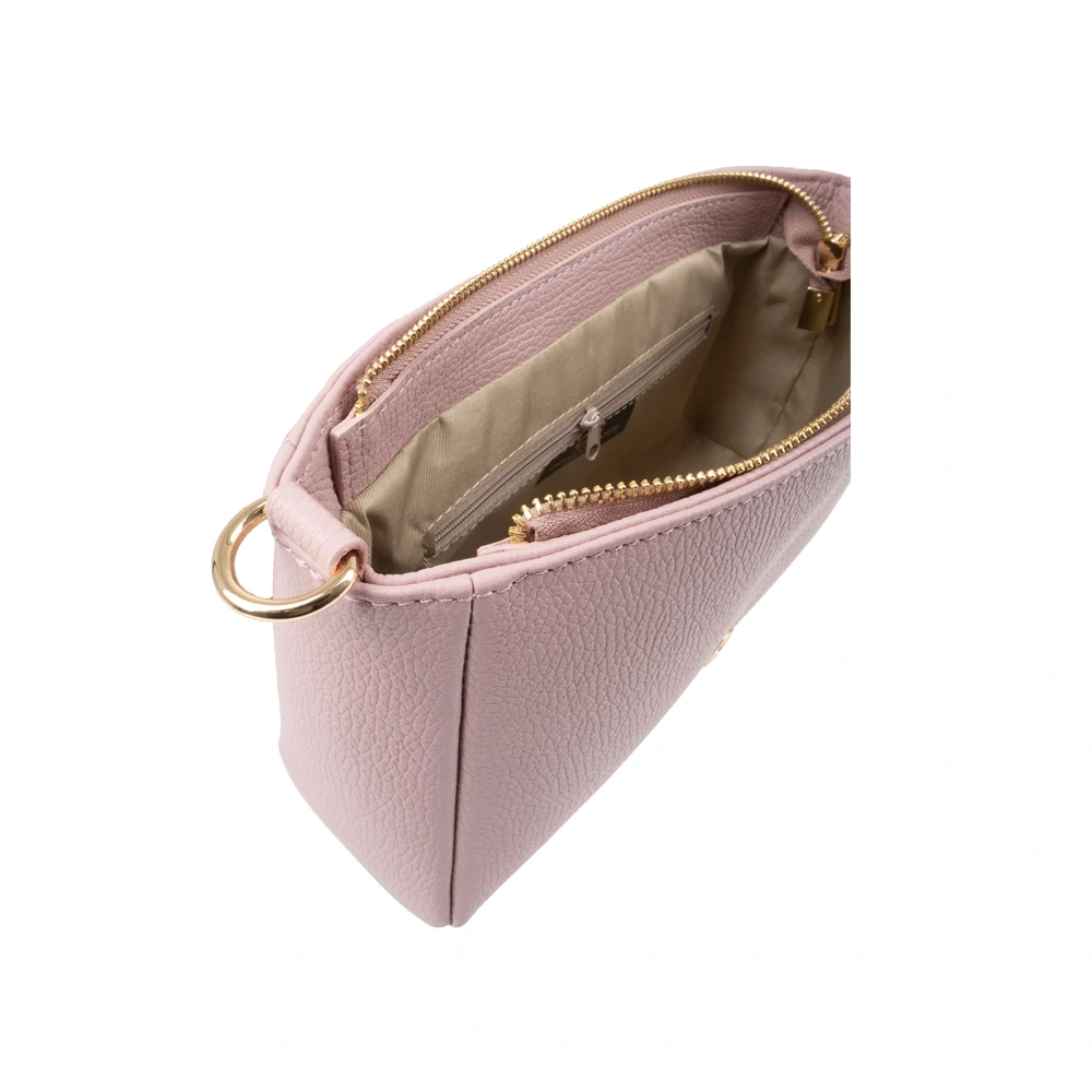 Geanta de mana din piele naturala Chiara Canotti CC1750, Roz, Nr. 5, Bagsy