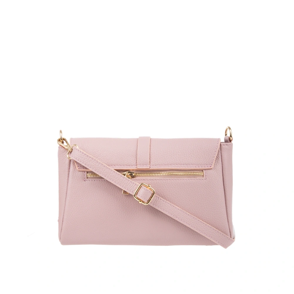 Geanta de mana din piele naturala Chiara Canotti CC1750, Roz, Nr. 3, Bagsy