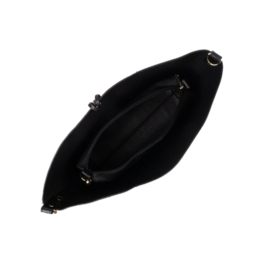 Geanta de umar din piele naturala Antonia Moretti AM1754, Negru, Nr. 4, Bagsy