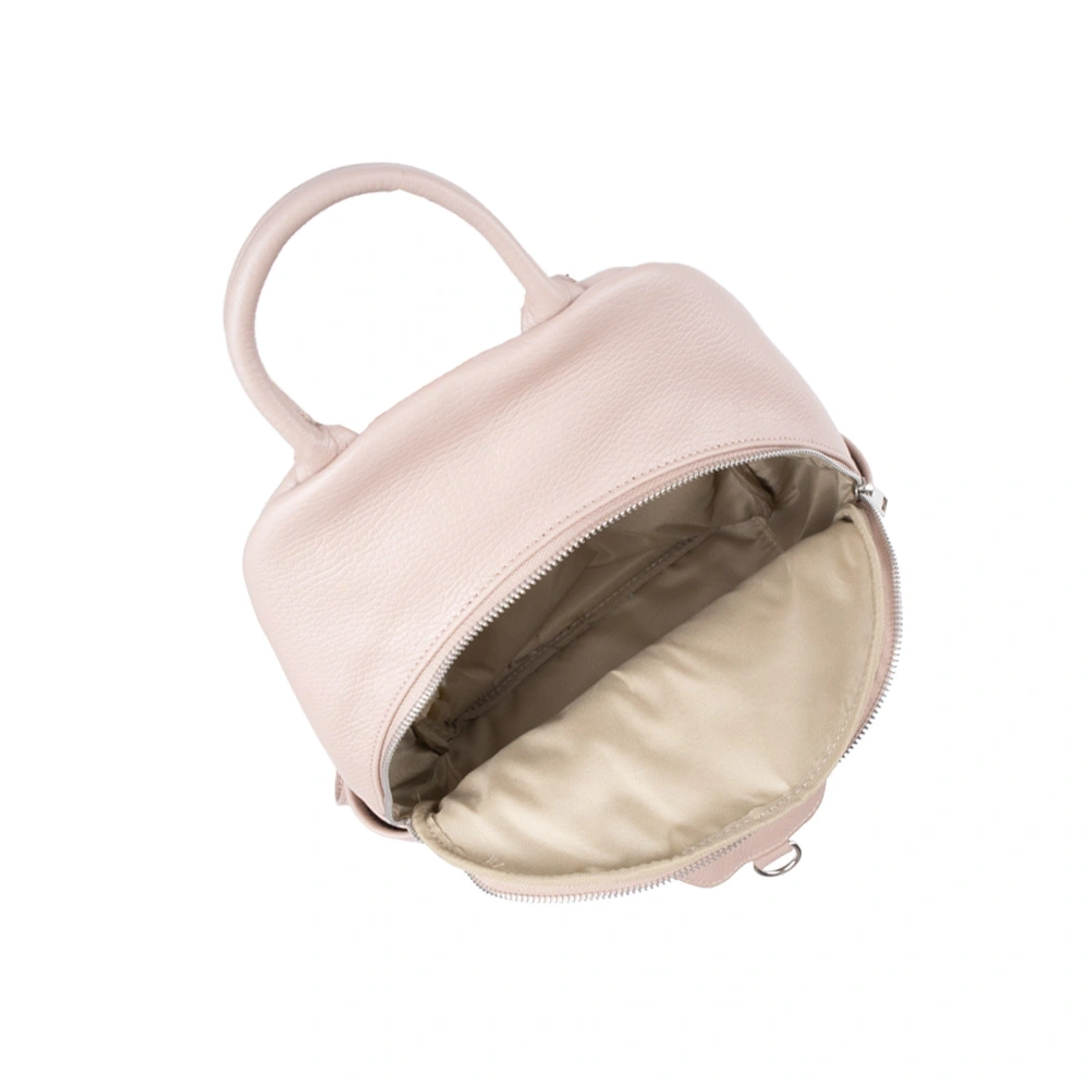 Rucsac dama din piele naturala Chiara Canotti CC1755, Roz prafuit, #4, Bagsy