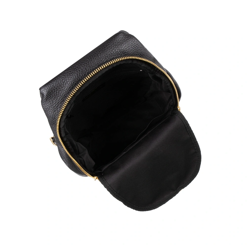 Rucsac dama din piele naturala Chiara Canotti CC1758, Negru, #4, Bagsy