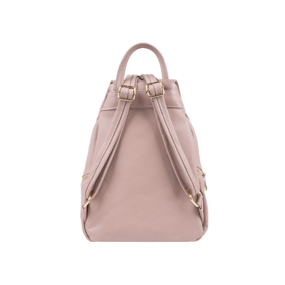 Rucsac dama din piele naturala Chiara Canotti CC1758, Roz prafuit, #3, Bagsy