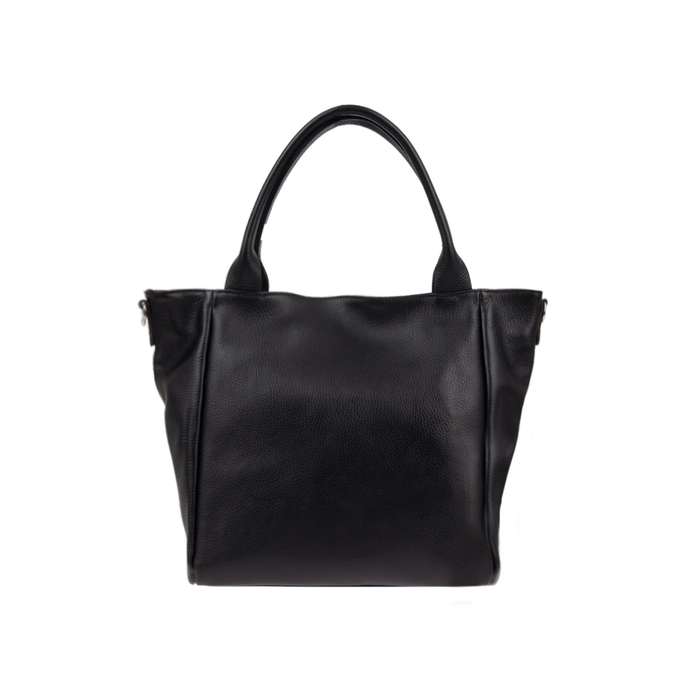 Geanta de mana din piele naturala Chiara Canotti CC1764, Negru, #3, Bagsy