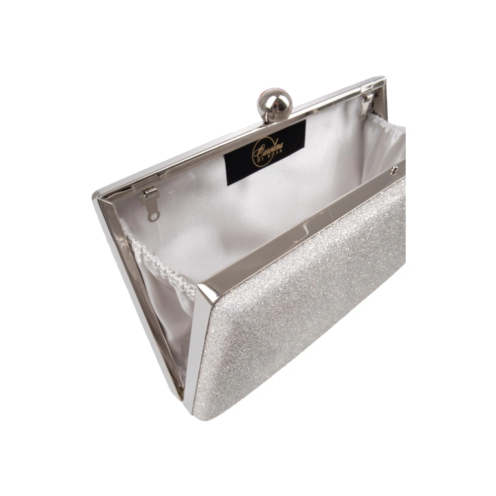 Geanta de ocazie Carolina di Rosa CR1768, Argintiu, #3, Bagsy