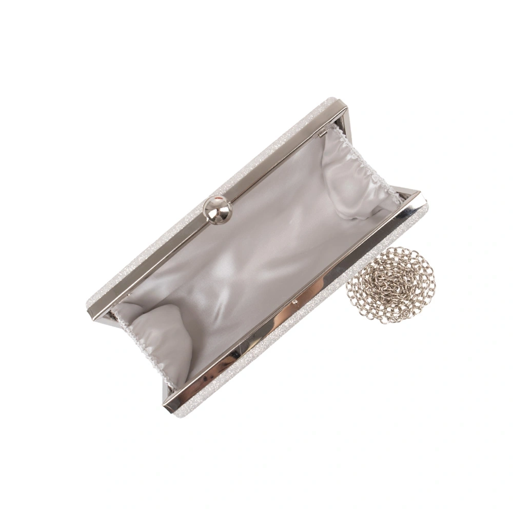 Geanta de ocazie Carolina di Rosa CR1768, Argintiu, #4, Bagsy