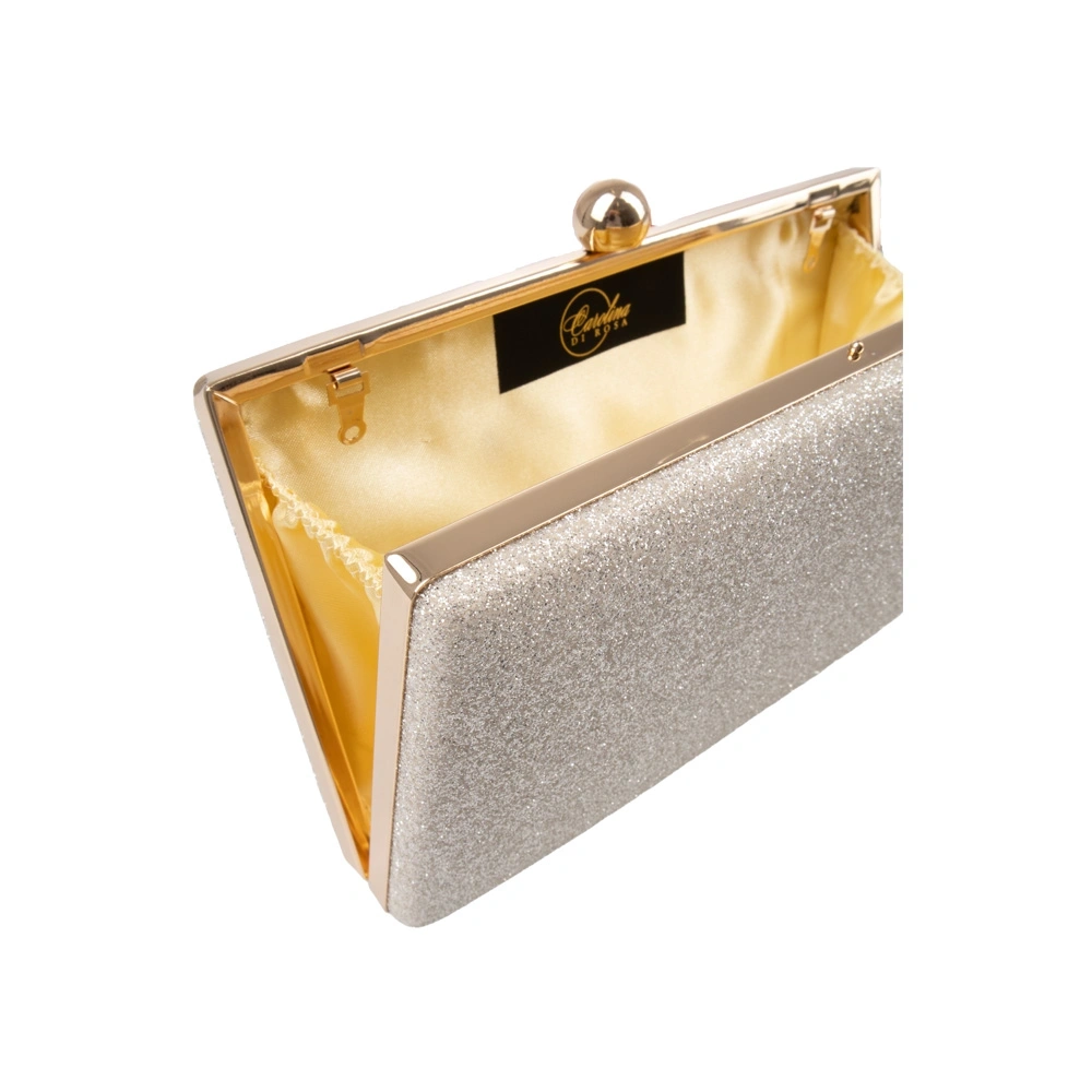 Geanta de ocazie Carolina di Rosa CR1768, Auriu, Nr. 3, Bagsy