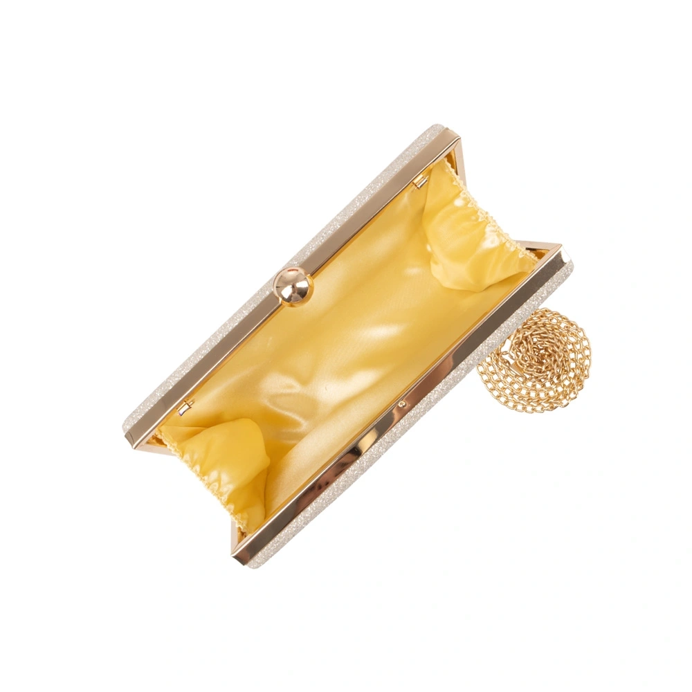 Geanta de ocazie Carolina di Rosa CR1768, Auriu, Nr. 4, Bagsy